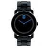 Tr90 Men's Watch In Black Ion-Plated Stainless Steel & Polyurethane, 42Mm