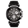 T-Race Black Chronograph Men's Watch
