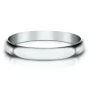 Wedding Band In 10K Gold, 2Mm