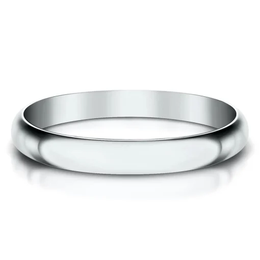 Wedding Band In 10K Gold, 2Mm