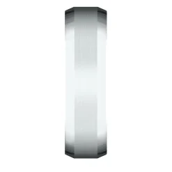 Wedding Band In 14K White Gold, 6.5Mm