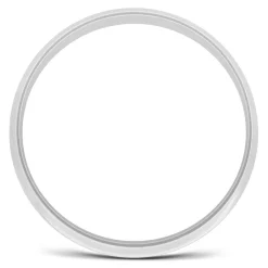 Wedding Band In Platinum, 6Mm
